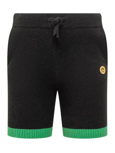 Barrow's Black Logo Shorts