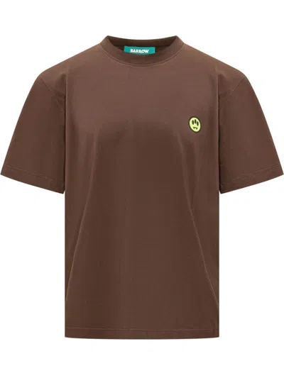 Barrow's Brown Crew Neck T-shirt