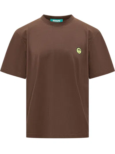 Barrow's Brown Crew Neck T-shirt