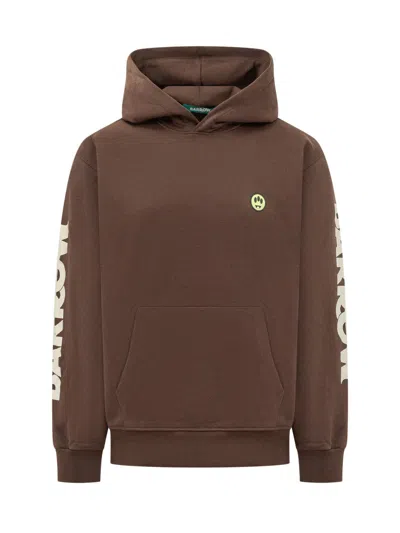 Barrow's Brown Logo Regular Hoodie