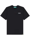 Barrow's Grey Logo Crew Neck T-shirt In Grey