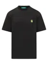 Barrow's Black Crew Neck T-shirt In Black