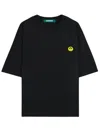 Barrow's Black Crew Neck T-shirt In Black