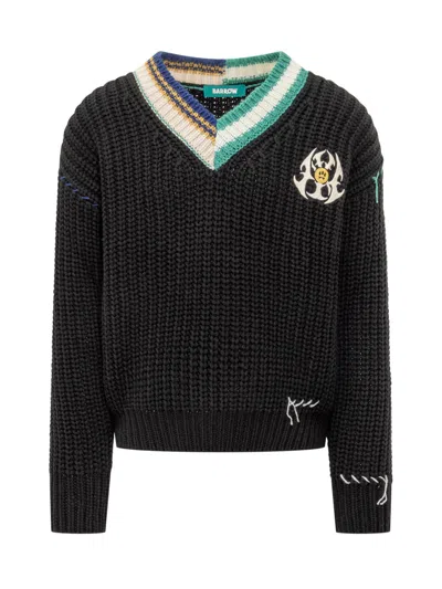Barrow's Black Knitted Sweaters