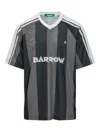 Barrow's Black V Neck T-shirt In Black