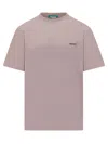 Barrow's Light Pink Logo T-shirt In Light Blue