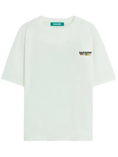 Barrow's Men Off White Logo T-shirt, S Luxury T-shirts For Men Darveys