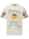 Barrow's Off White Logo T-shirt In White