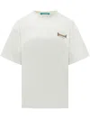 Barrow's White Crew Neck T-shirt In White