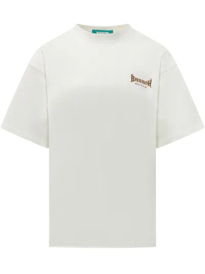 Barrow's White Crew Neck T-shirt
