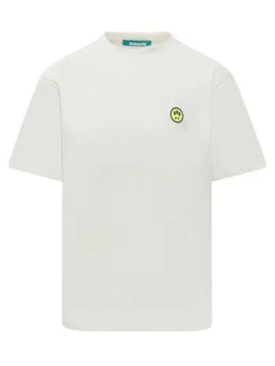 Barrow's White Crew Neck T-shirt