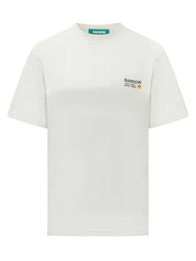Barrow's White Graphic T-shirt