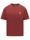 Barrow's Red Crew Neck T-shirt In Red