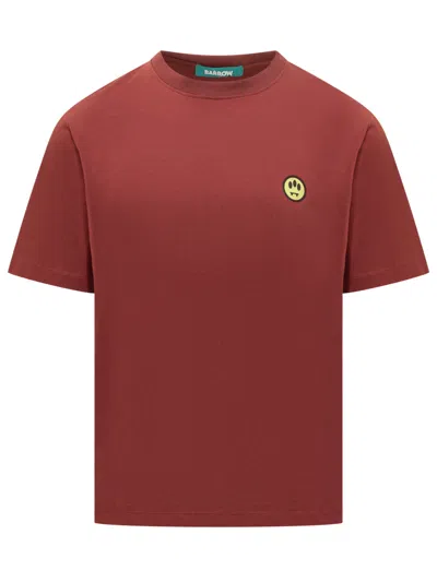 Barrow's Red Crew Neck T-shirt