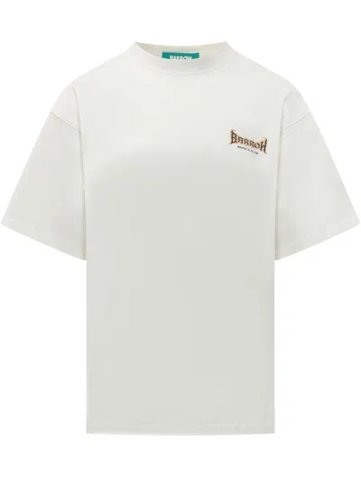 Barrow's White Crew Neck T-shirt