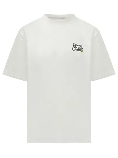 Barrow's White Crew Neck T-shirt