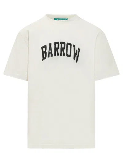 Barrow's White Crew Neck T-shirt