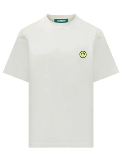 Barrow's White Crew Neck T-shirt