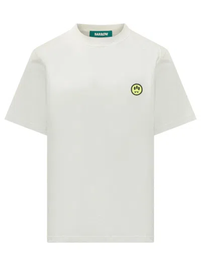Barrow's White Crew Neck T-shirt