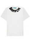 Barrow's White Graphic Crew Neck T-shirt In White