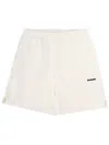 Barrow's White Logo Shorts In Multi