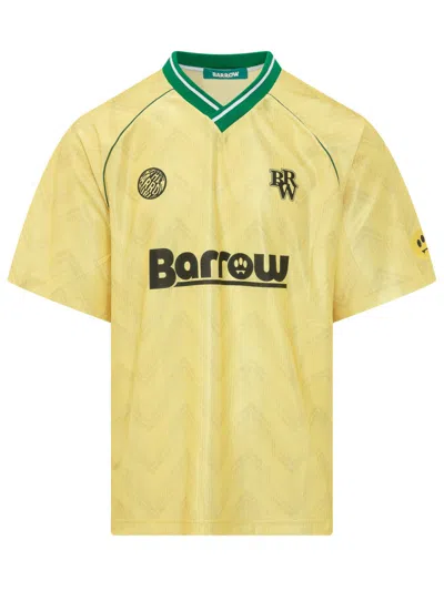 Barrow's Yellow V Neck T-shirt