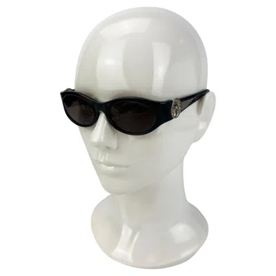 Pre-owned Barry Kieselstein-cord 1 Barry Kieselstein Cord Vintage Black Moon Charm Sunglasses