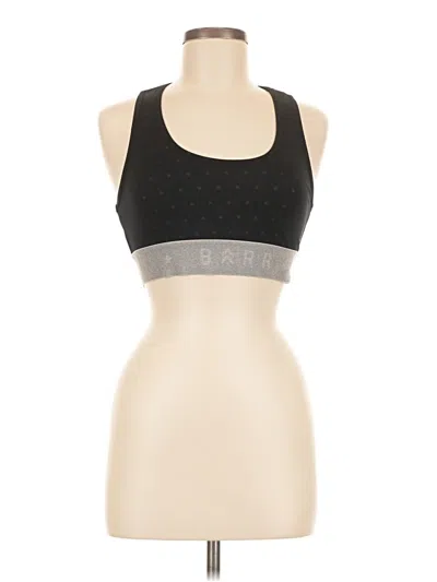 Pre-owned Barry's Fit Sports Bra In Black