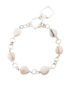 BARSE ASTRO GENUINE WOOD OPAL TEARDROP LINK BRACELET