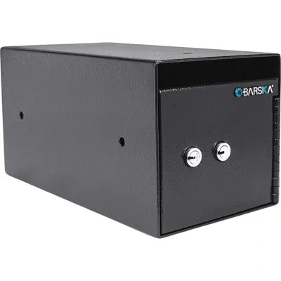 Barska 0.17 Cu. Ft Dual Key Depository Safe In Gloss
