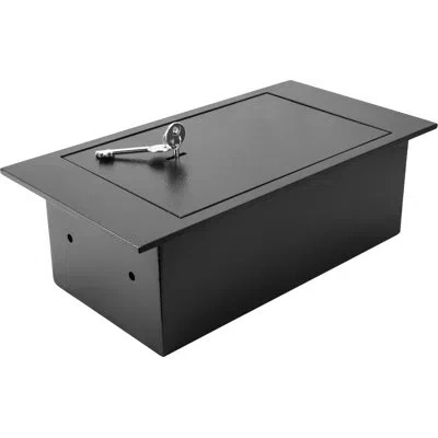 Barska 0.22 Cubic Ft Key Underground Safe In Gloss