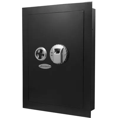Barska 0.52 Cubic Ft Biometric Wall Safe
