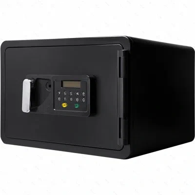 Barska 0.54 Cubic Ft Keypad Fireproof Security Safe In Matte Black;gloss