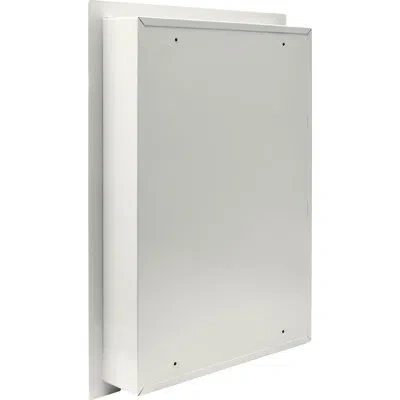 Barska 100 Keys Adjustable In Wall Key With Flange Grey In Gray