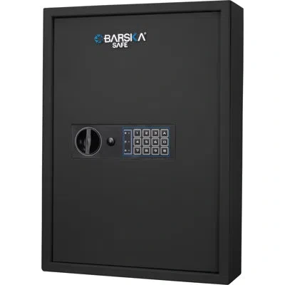 Barska 100 Keys Keypad Wall Key Safe Black