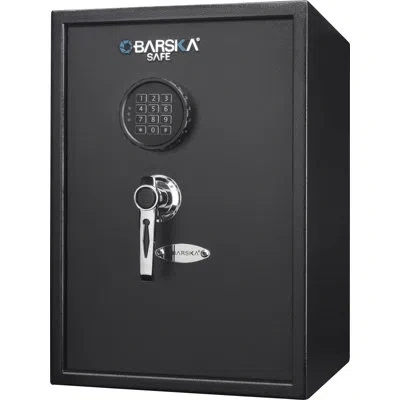 Barska 1.45 Cubic Ft Large Keypad Safe In Matte Black;gloss