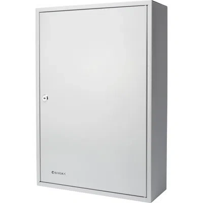 Barska 240 Keys Grey Lock Box With White Tags In Gray