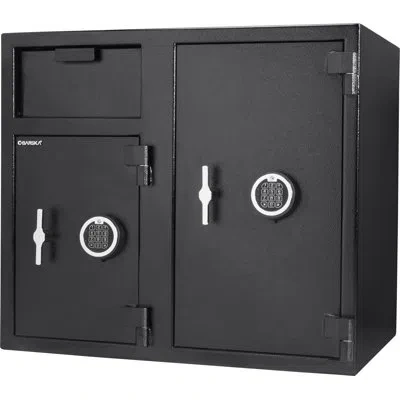 Barska 2.58/4.68 Cubic Ft Two Lock Keypad Depository Safe
