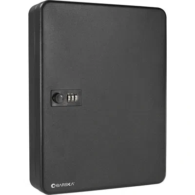 Barska 57 Keys Lock Box W/ Combination Lock Black