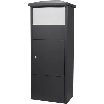 Barska Mpb-500 Parcel Mail Box, W/ Drop Door In Black