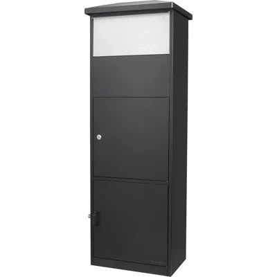 Barska Mpb-600 Parcel Mail Box, W/one Big Parcel, In Black
