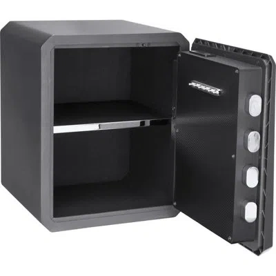 Barska Obsidian 1.15 Cubic Feet 9-user Touchscreen Biometric Keypad Security Safe In Satin Black