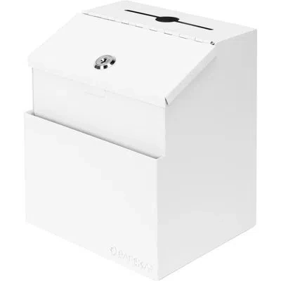 Barska Suggestion & Ballot Drop Box With Key Lock In Satin