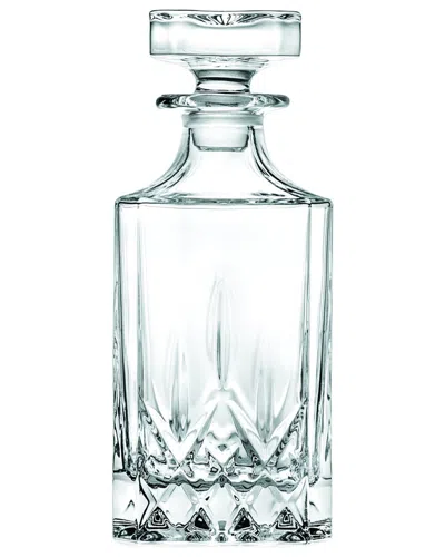 Barski 25oz Cut Designed Whiskey Decanter In Clear