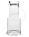 Barski 2pc Large Water Glass Set With Carafe And Tumbler In Clear