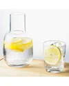 Barski 2pc Water Glass Set With Carafe And Tumbler In Clear