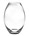 Barski Barrel 8in Glass Vase