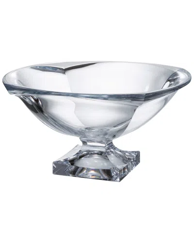 Barski Crystal Centerpiece Footed Bowl