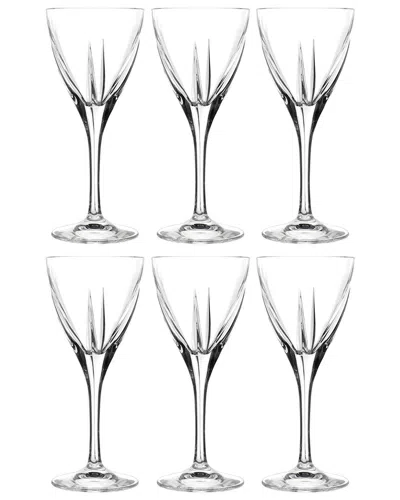 BARSKI BARSKI CRYSTAL WINE GLASSES SET OF 6