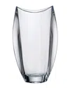 Barski Crystalline 12in Oval Vase
